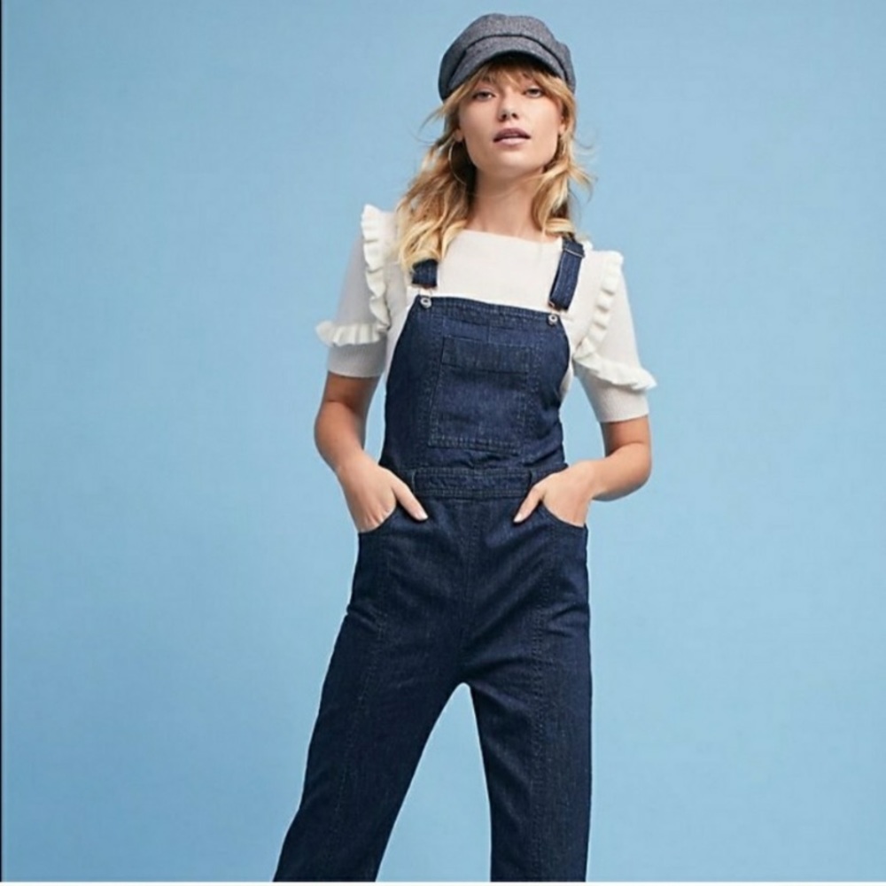 Pilcro and the letterpress Denim Overalls